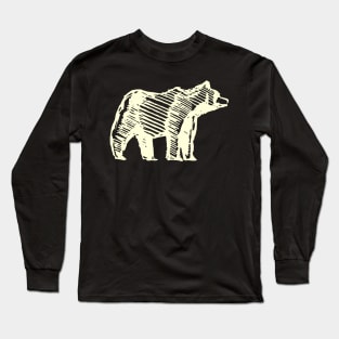 Majestic Grizzly Long Sleeve T-Shirt